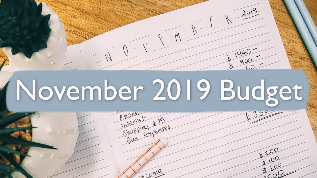 November 2019 Budget