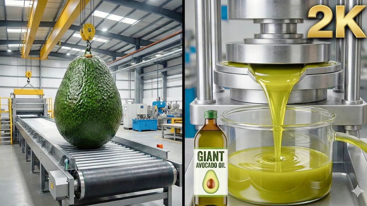 ¡30 000 KG de Aguacates para ESTO! La Mega Fábrica por Dentro 2K