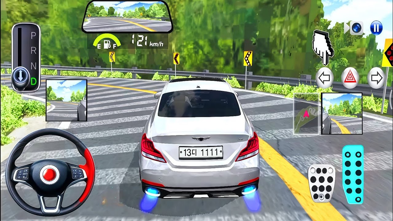New White Car Flying Sky To Road - 3d Driving Class android game play || Car Game #gaming #gameplay