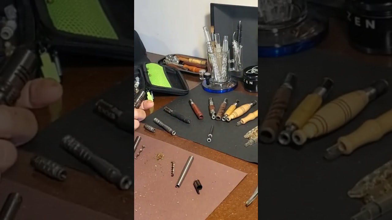 Dynavap, Glassy Stinger + FMJ Simrell 🤪💨 #shorts