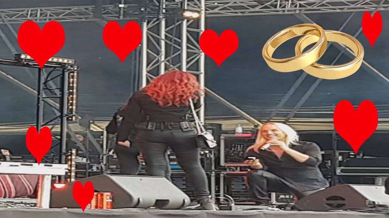 amaranthe Propose to mariage