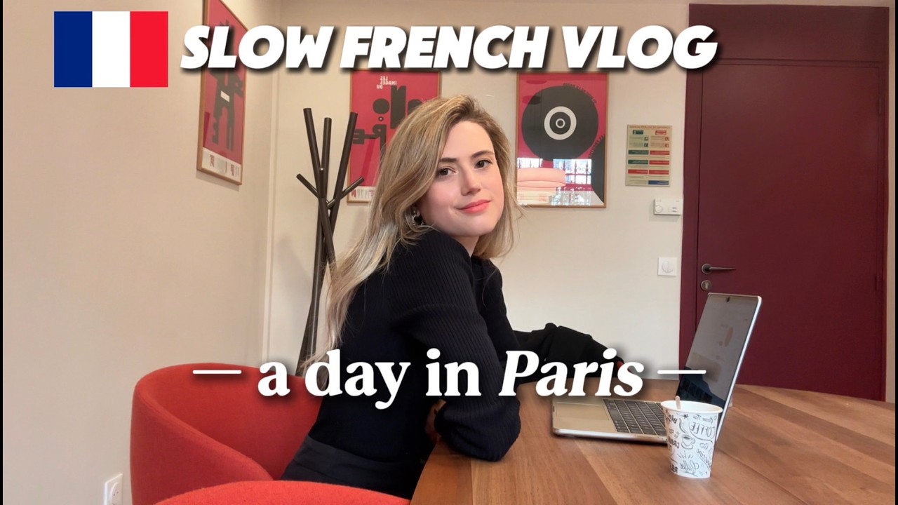 A Day in Paris 🇫🇷 | Slow French Vlog (with Subtitles)