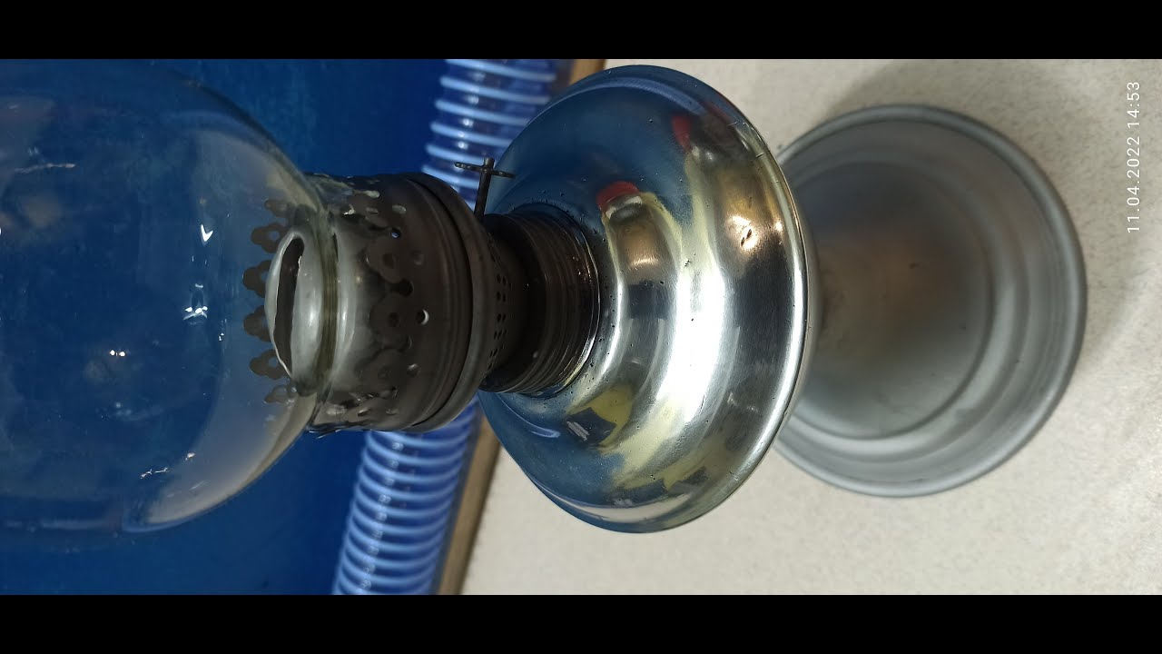 Oil Lamp  Restoration