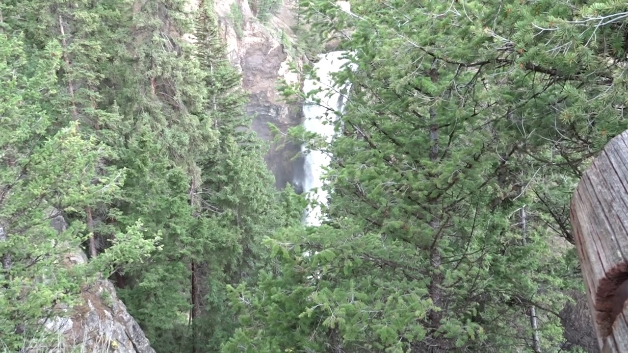 Tower Falls Yellowstone National Park USA