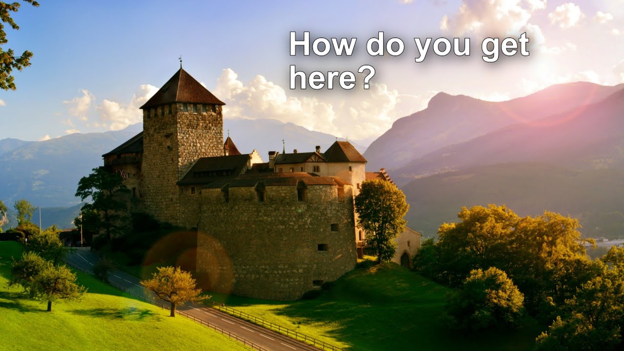 How do you get to Liechtenstein from Zurich (or Germany)?