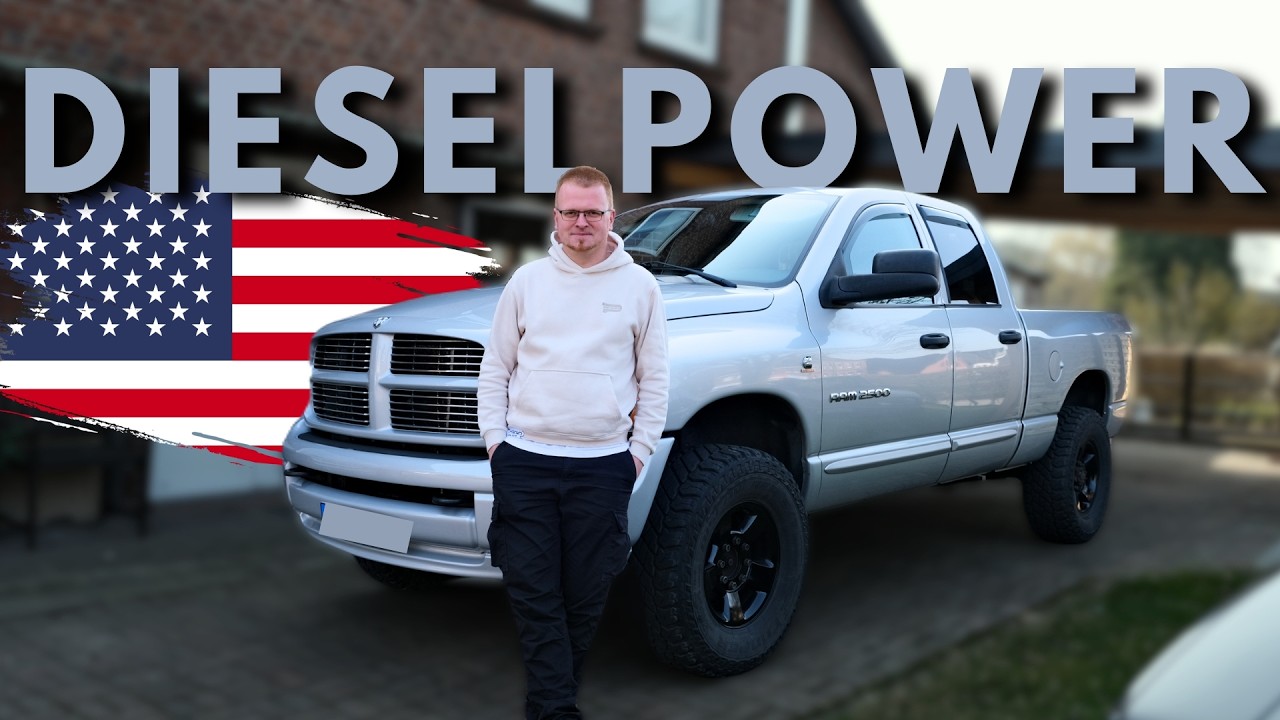 5.9 Liter Hubraum! Fahrt im Dodge RAM 2500 mit Cummins Diesel
