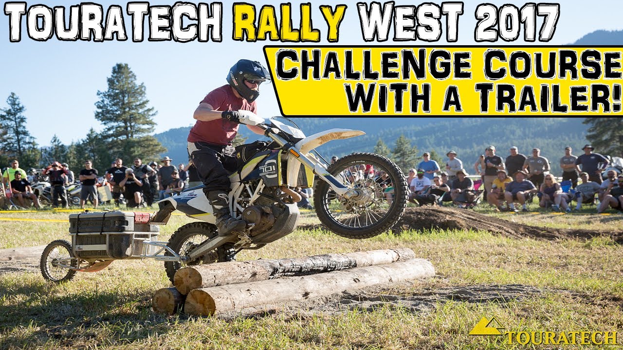 Running the Challenge Course at Touratech 2017