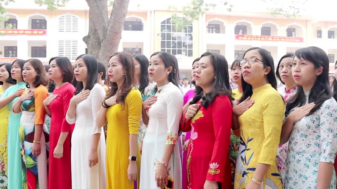 Video Clip Thi Hát Quốc Ca - Trường THPT Tân Yên số 1(Bắc Giang)