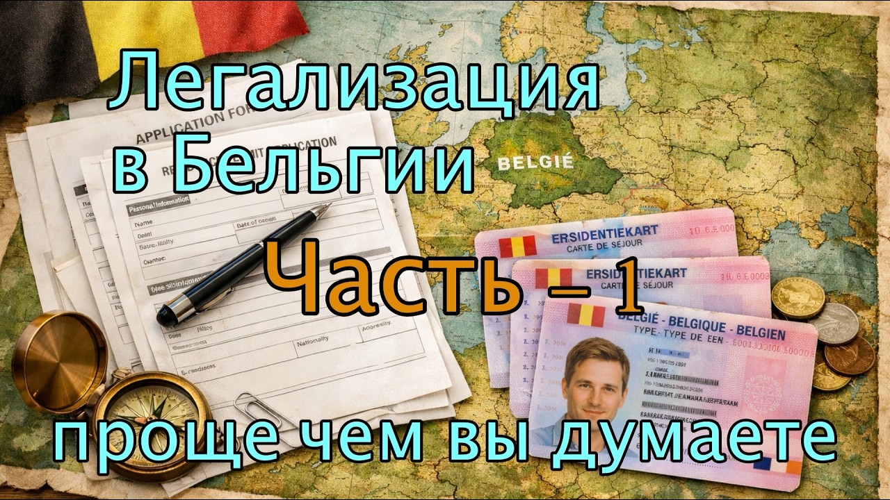 Как легализоваться в Бельгии через работу — проще, чем кажется.