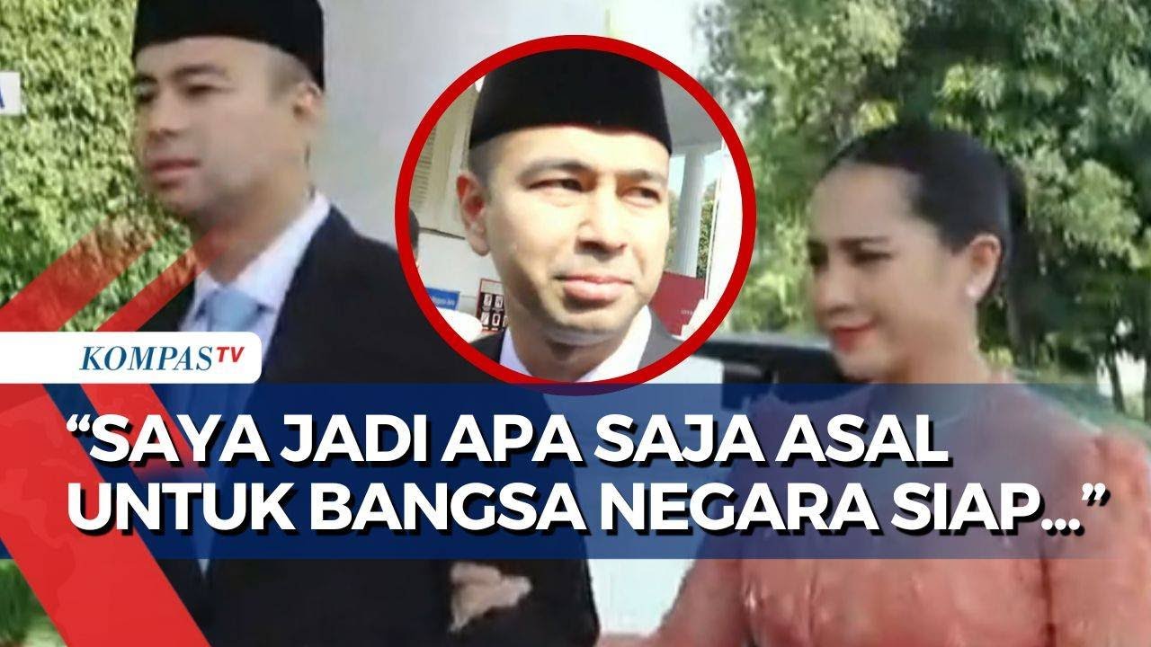 Datang Bersama Nagita Slavina ke Pelantikan, Raffi Ahmad Siap Jadi Utusan Khusus Prabowo Gibran