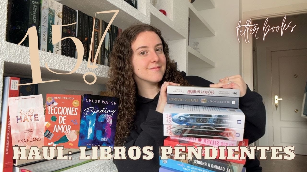 HAUL: nuevos LIBROS PENDIENTES / letterbooks