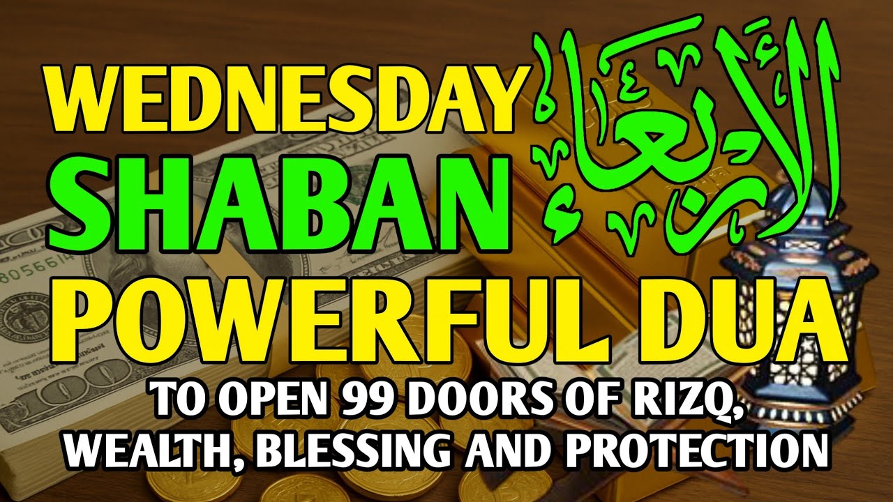 Powerful Dua to open 99 Doors of Rizq, Wealth, Protection & Blessing !! Inshaallah