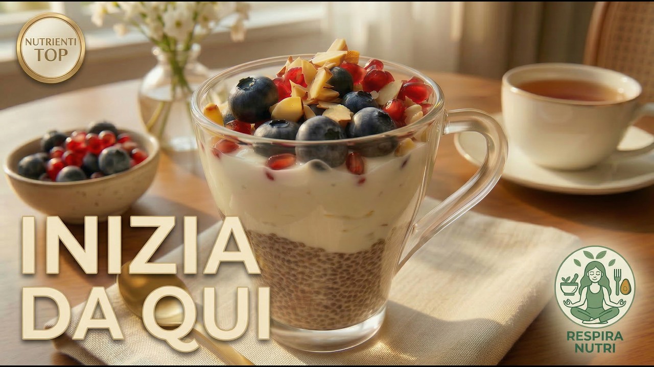 Il Budino di Chia che Nutre la Pelle da Dentro