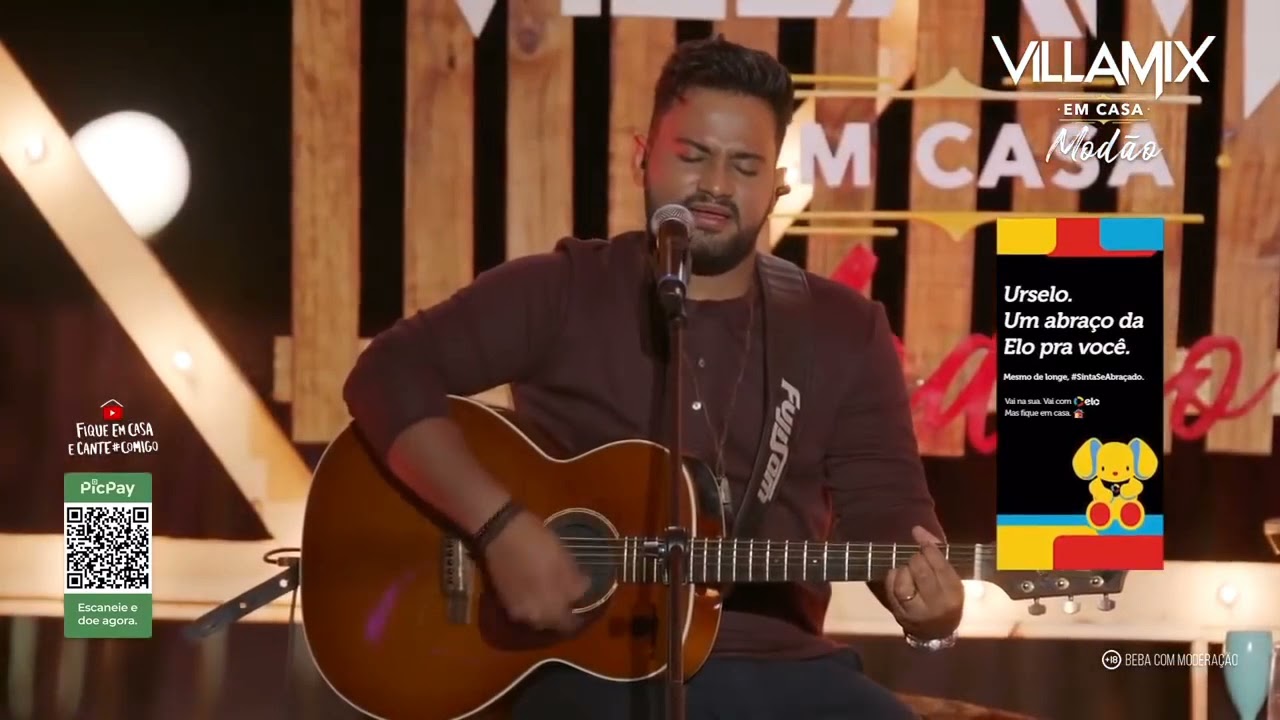 Nicolas Muniz - Mil Cora&ccedil;&otilde;es (Gian & Giovani) - Live VillaMix em Casa Mod&atilde;o