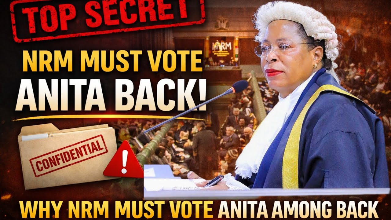 Top Secret: Why NRMMust Vote Anita Among Back as Speaker Before It’s Too Late 🚨
