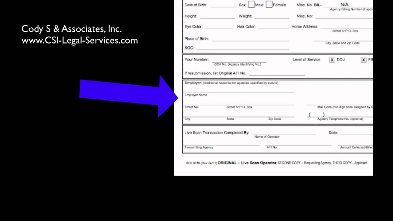 Book a Live Scan Fingerprinting Appointment in San Jose
