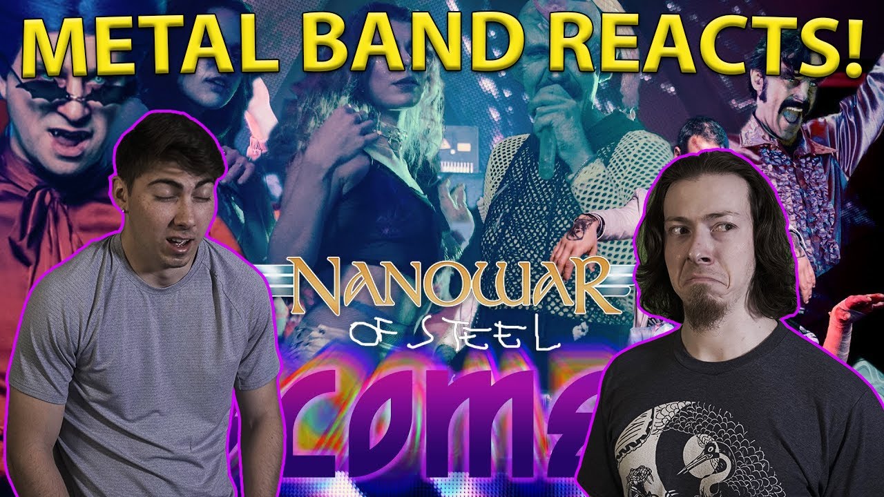 Nanowar of Steel - Disco Metal REACTION / ANALYSIS | Metal Band Reacts!
