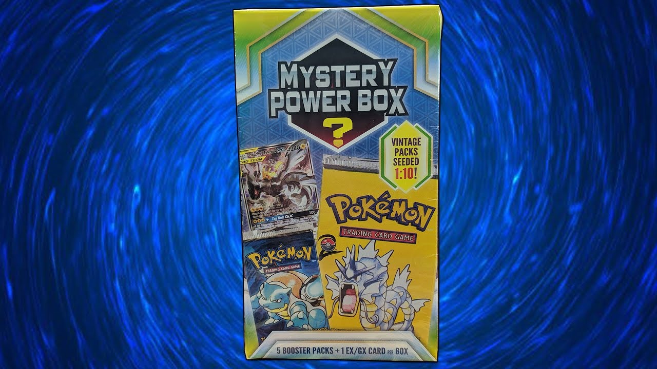 1 IN 10 VINTAGE PACKS! Pokemon Mystery Power Box Opening!