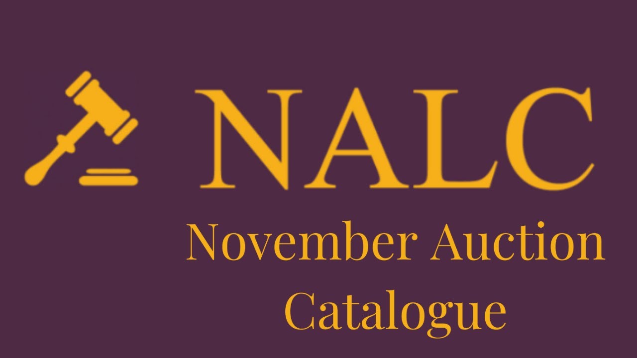 NALC's November Auction Catalogue