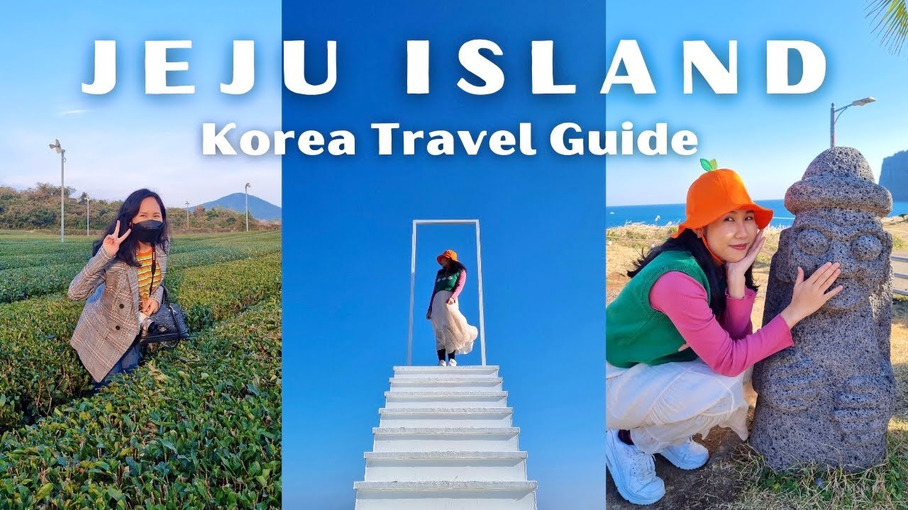JEJU ISLAND, Korea Travel Guide 🇰🇷 🍊Itinerary, Landmarks, Cafes, Activities, Things To Do | Vlog
