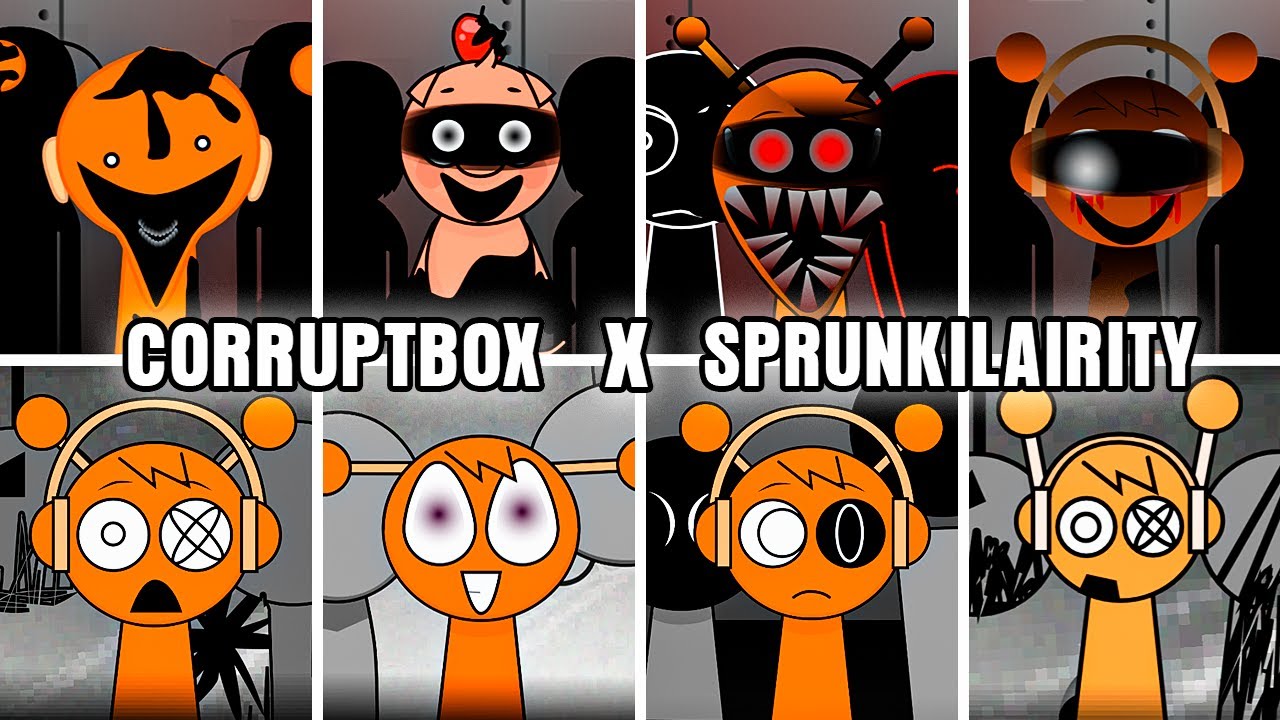 Incredibox SPUNKILAIRITY X CORRUPTBOX - All Versions