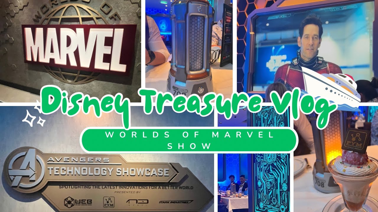 Disney Treasure Worlds of Marvel Dinner | Full Show & Honest Review