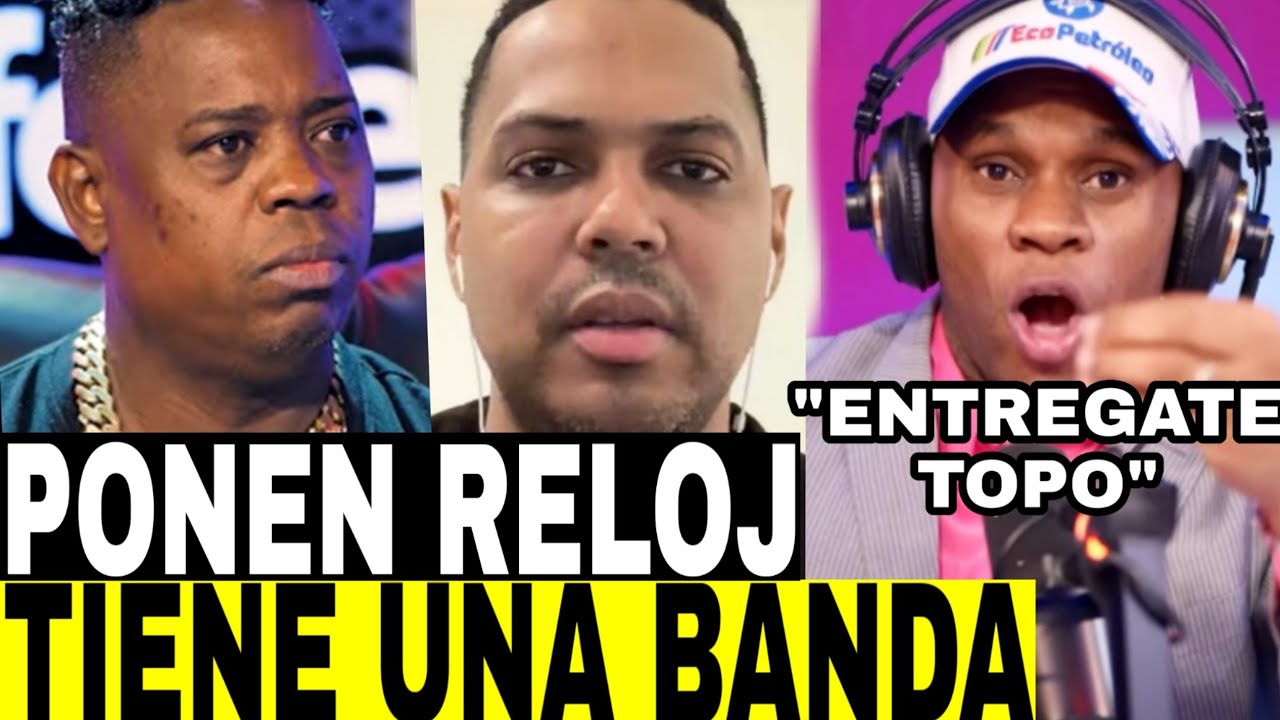 DJ TOPO LE MENTA LA MADRE A RAMON TOLENTINO POR PONERLE EL RELOJ TRAS TIRARLE ALOFOKE EN UN VIVO