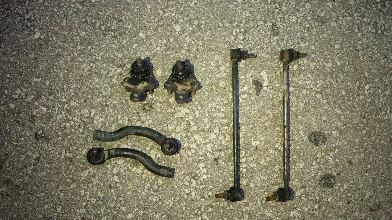 Ball Joints, Sway bar links, Tie rod ends 2011 to 2016 Scion tC