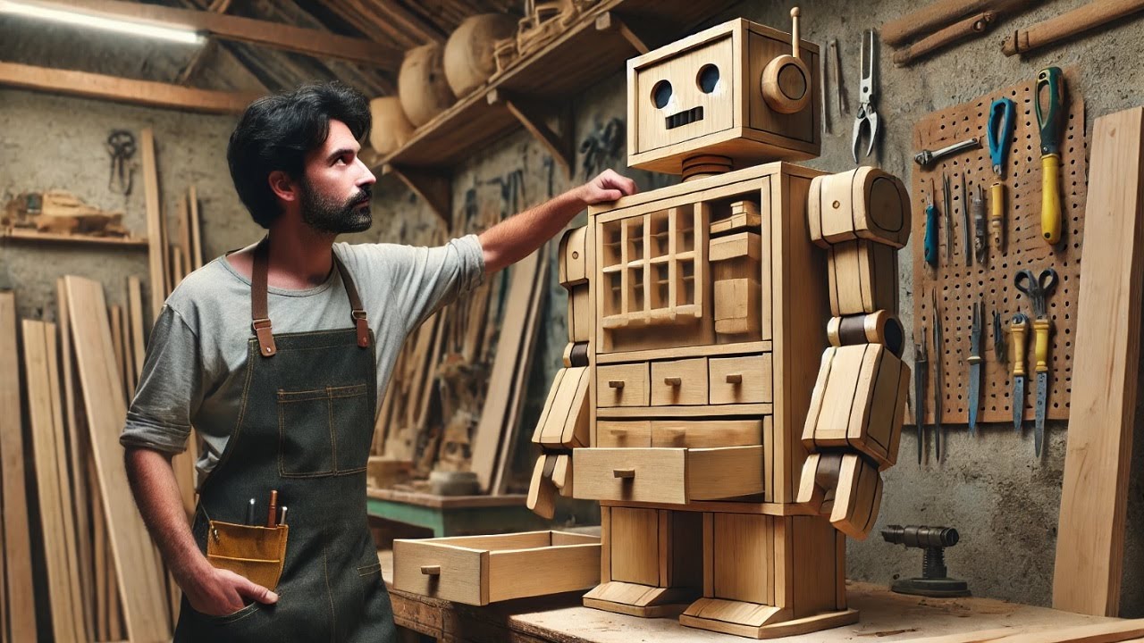 Cute Robot Inspired Design Ideas // Cabinets You've Probably Never Seen Before