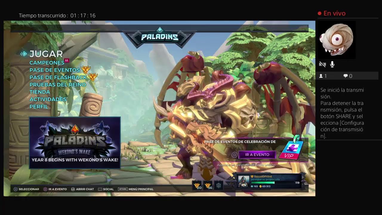 ¡Todo es culpa de Drogoz! Paladins, jugando hasta conseguir la skin de ash