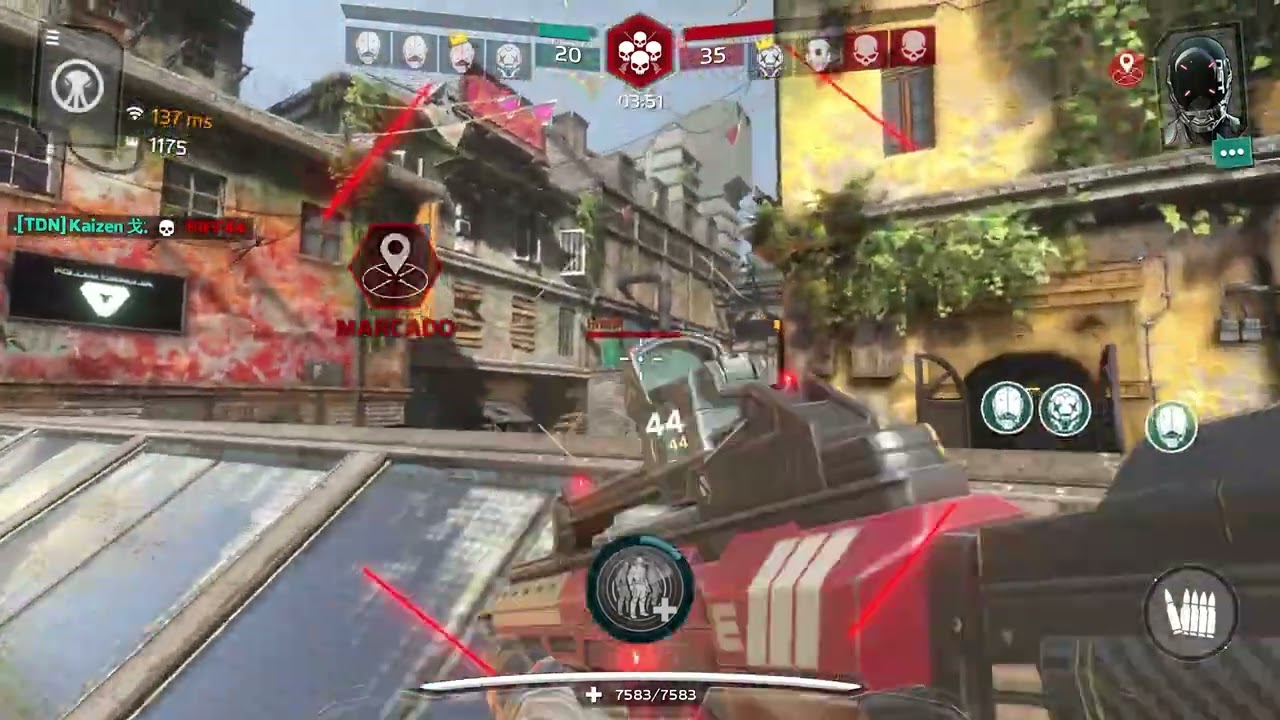 Modern Combat Versus -  Agente Lock - Deathmatch por Equipos - Game Play 4.