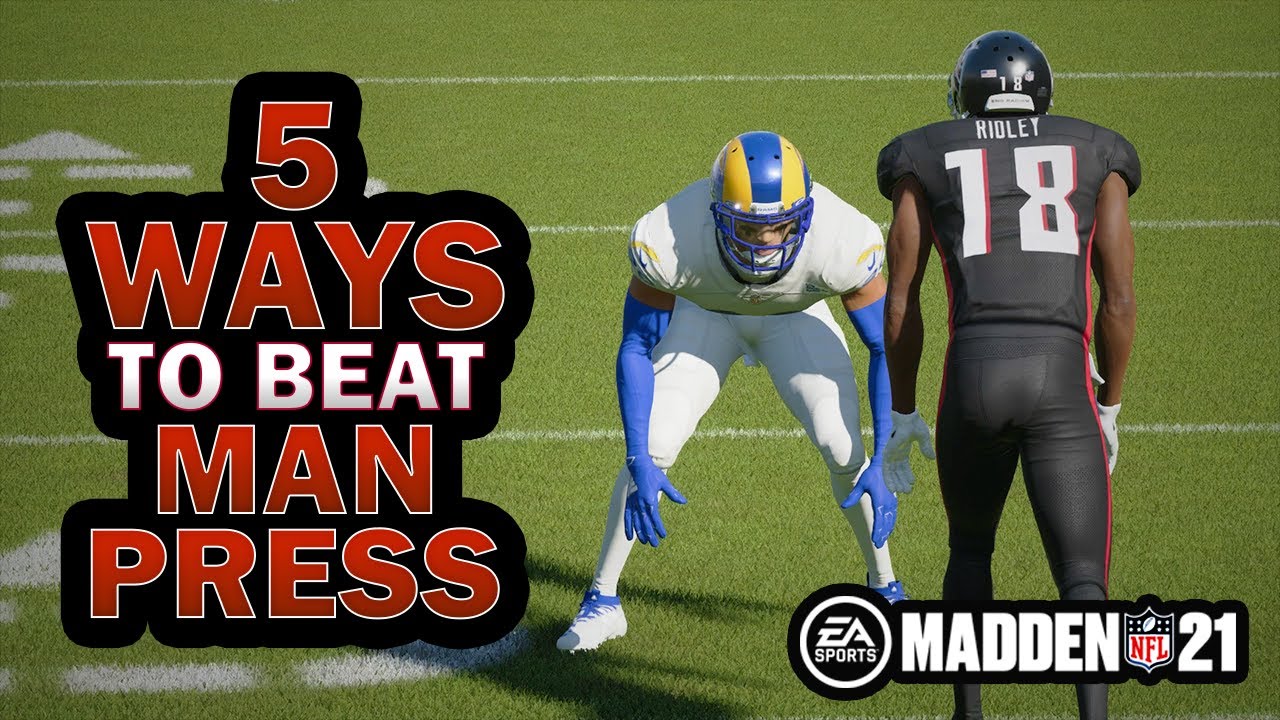 5 Advanced Tactics That Will Destroy Man Press Coverage in Madden 21!