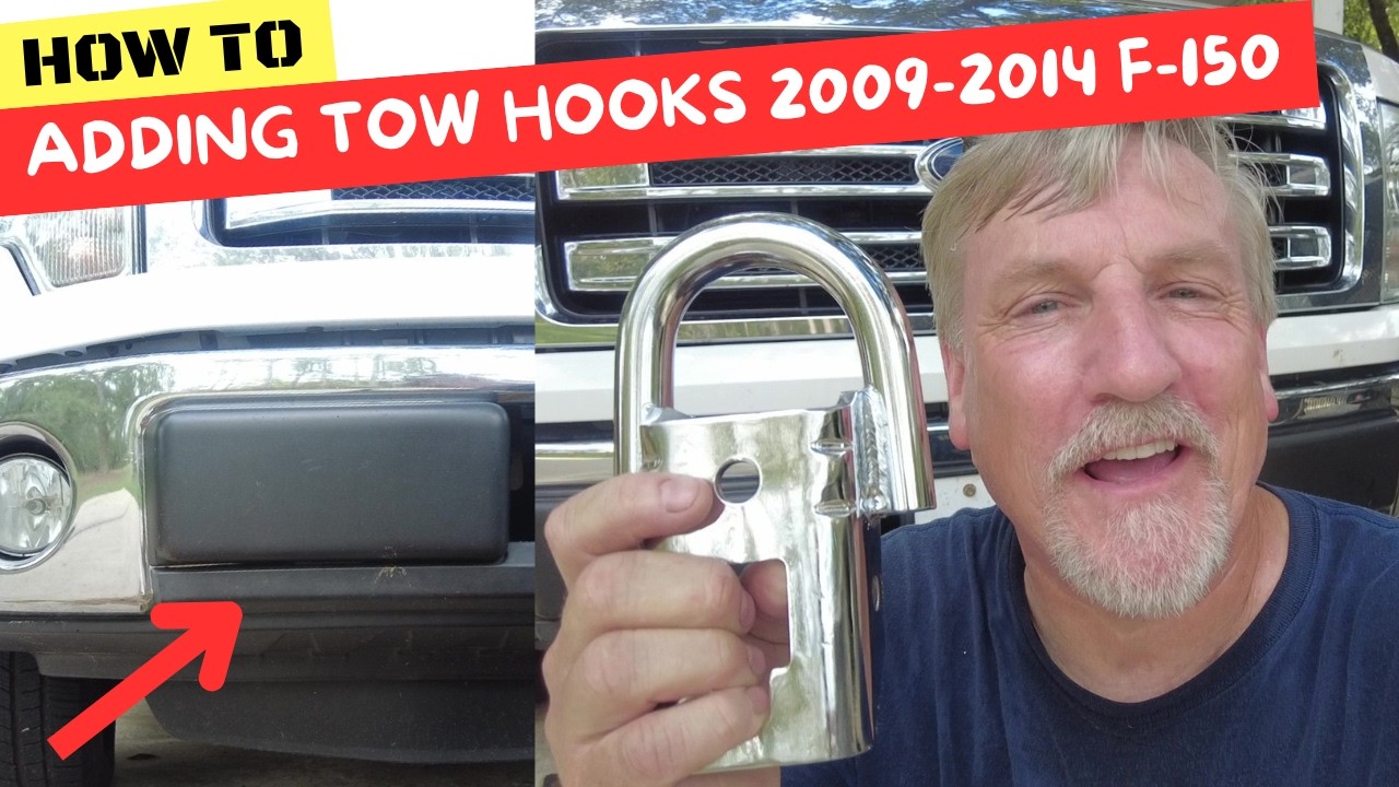 How To Add Tow Hooks To Your 2009-2014 F-150
