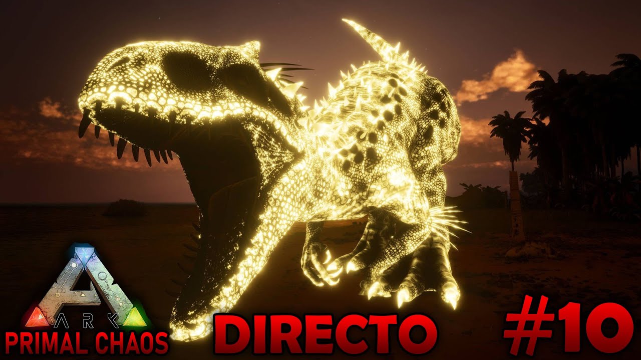 EN DIRECTO! NUEVA CASA Y MAS DINOS! | SOLO EN LA ISLA PRIMAL CHAOS #10