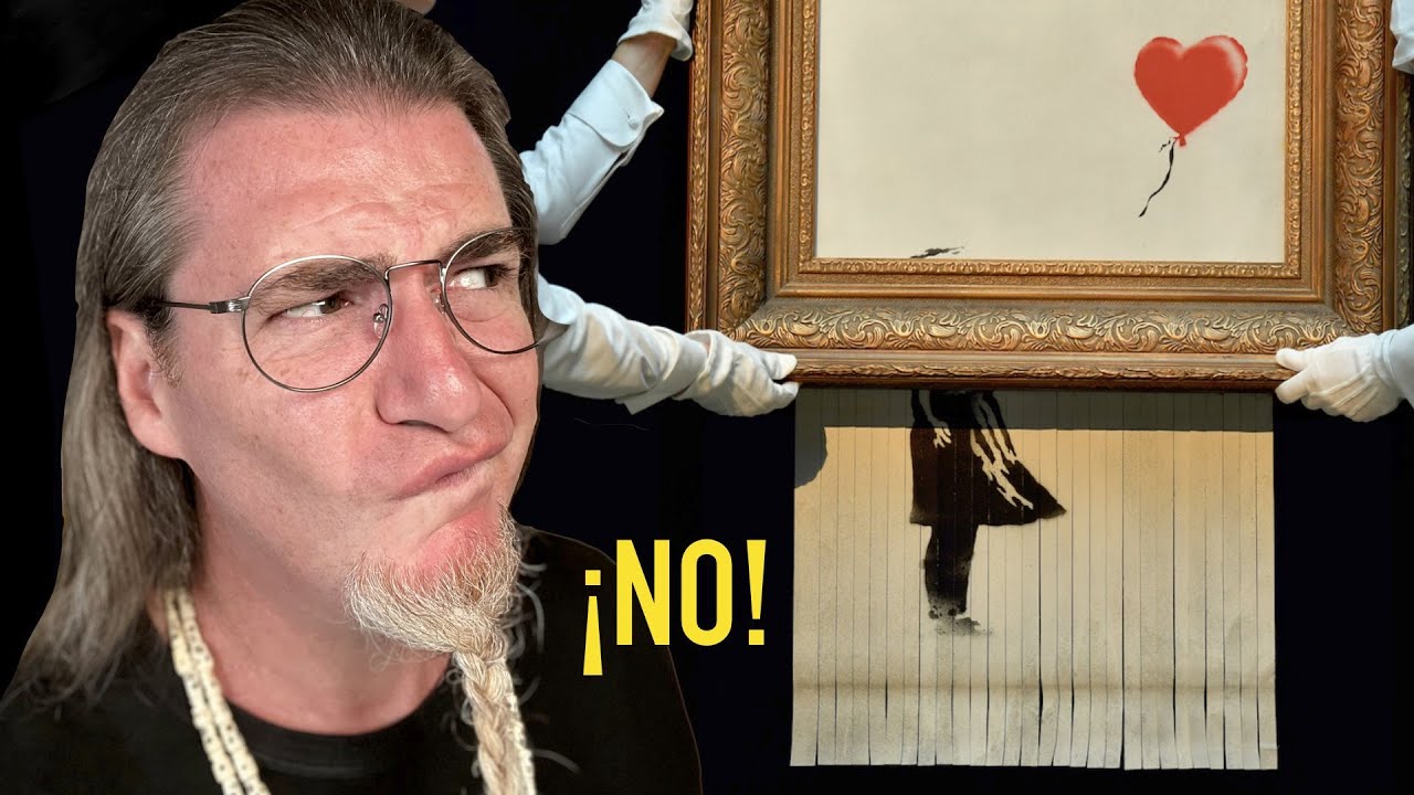 Esto es una LOCURA!!! 21 MILLONES de € por un Banksy