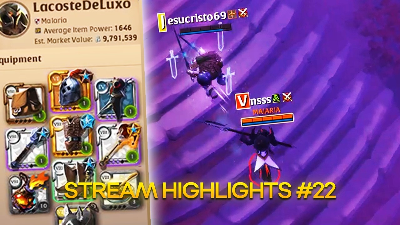 CASI SE ME SALE EL CORAZÓN CUANDO VI GANKERS 8.3 | Stream highlights #22 | Albion online