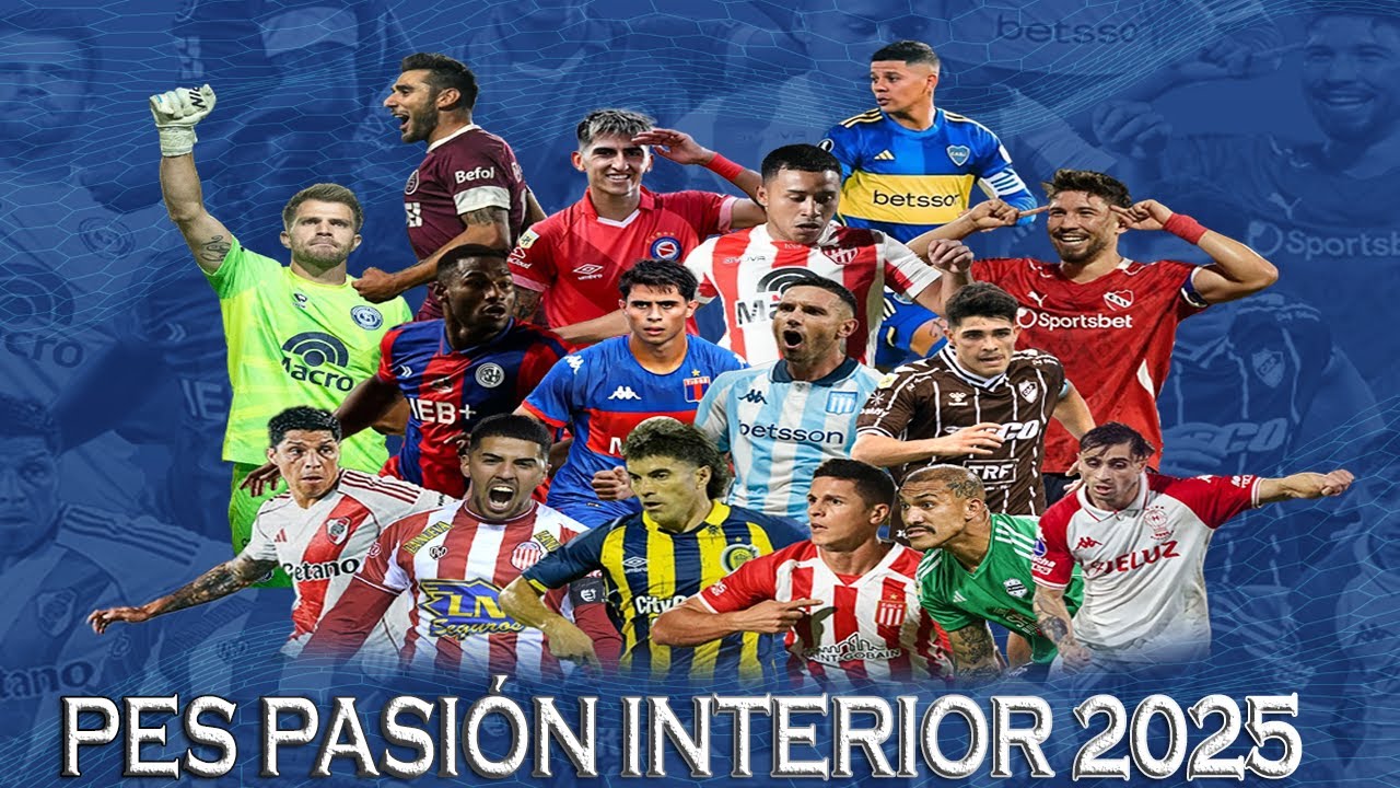✅ PARCHE ARGENTINO 2025 | PES PASIÓN INTERIOR - PES 6 ⚽