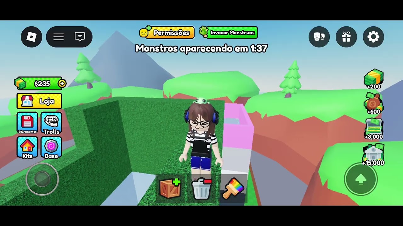 Jogando construir para sobreviver!