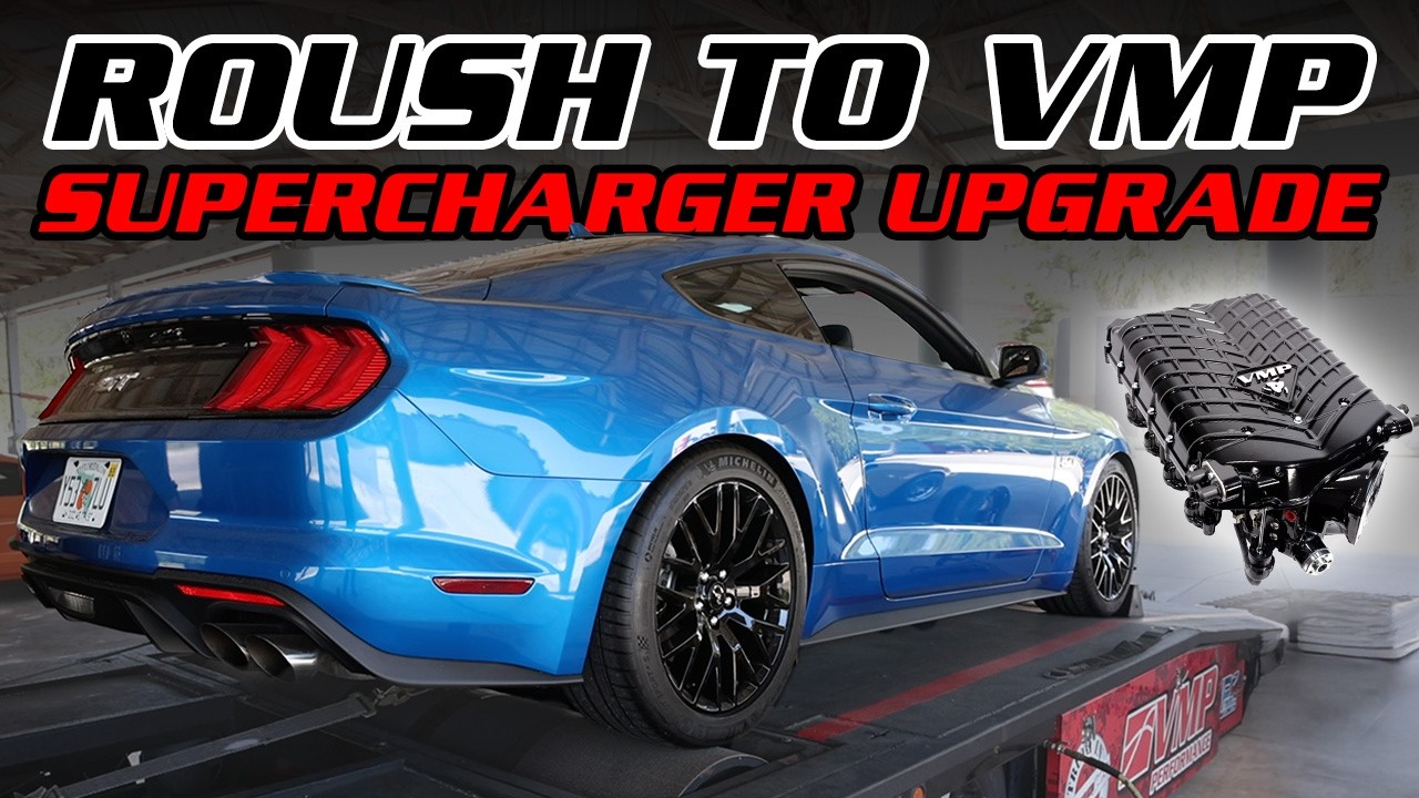 From Roush to VMP Gen 6 Stage 3 Supercharger Kit | 2018 Mustang GT