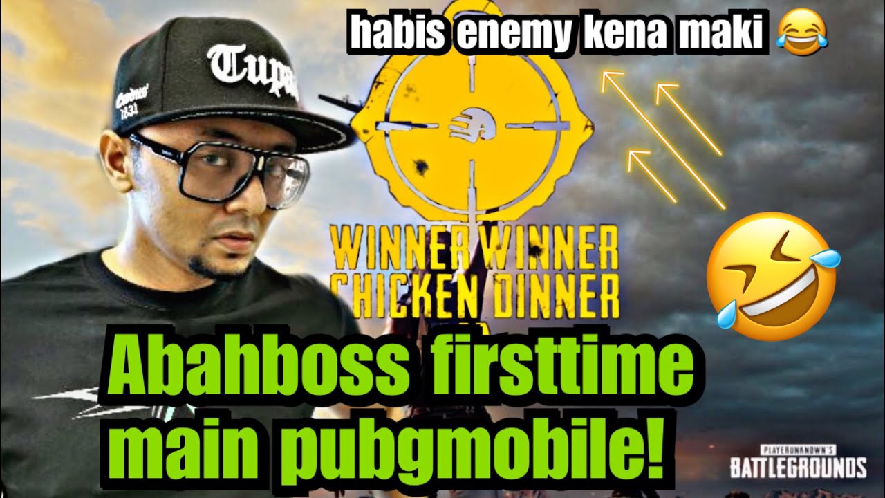 PECAH PERUT 😂Apabila Abahboss cuba main PubgMobile .Enemy Auto Menangis ‼️