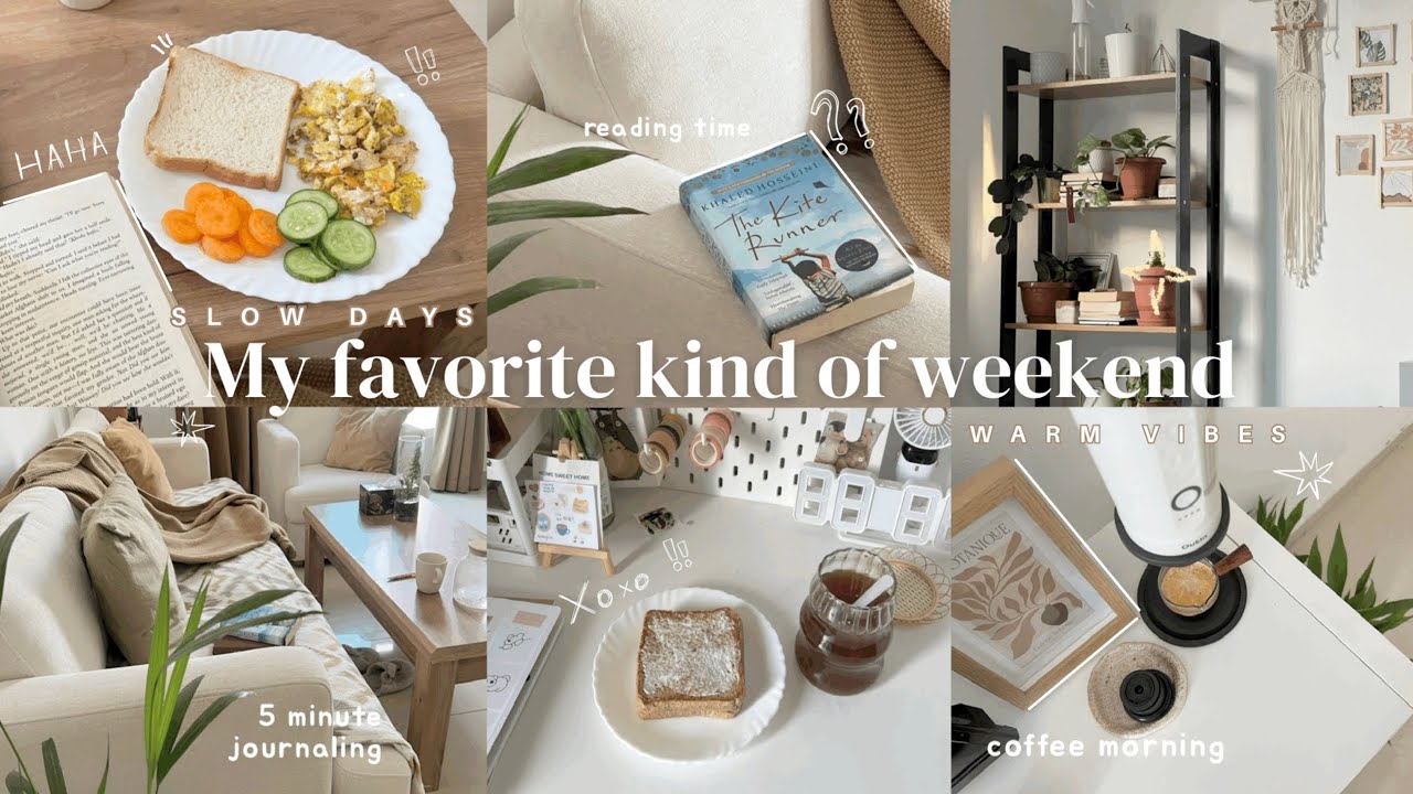 Productive & Cozy Weekend Vlog | Morning Routine, Coffee, Stationery Haul & Slow Living