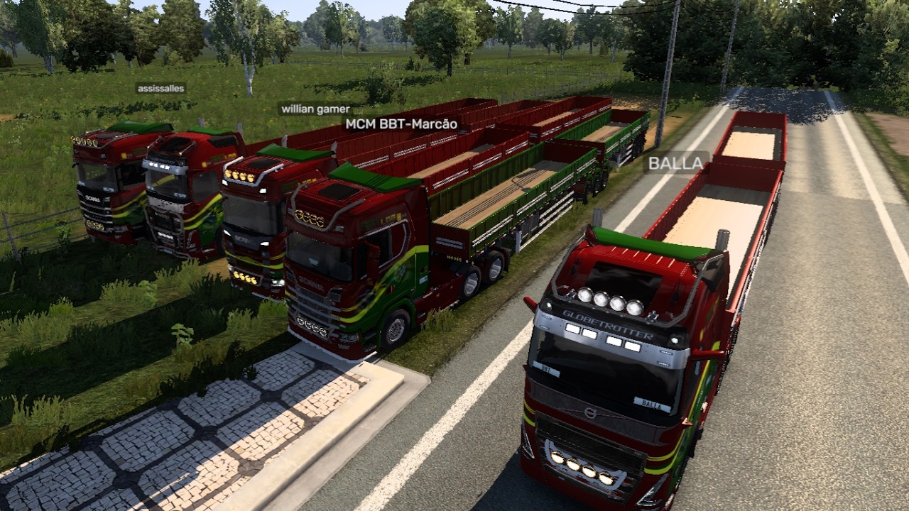 Simulador Euro Truck Bora barbarizar no rolê