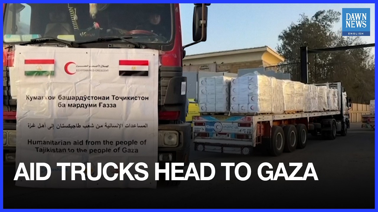 Aid and Fuel Trucks Move Towards Egypt’s Rafah Crossing as Lifeline to Gaza Reopens | Israel | Gaza