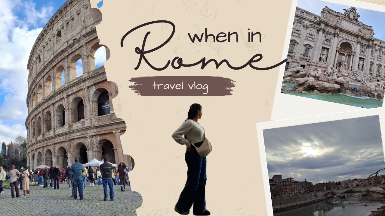 Rome feels unreal 🇮🇹 | Colosseum & Pantheon Walking Tour 4K , No Commentary✨️