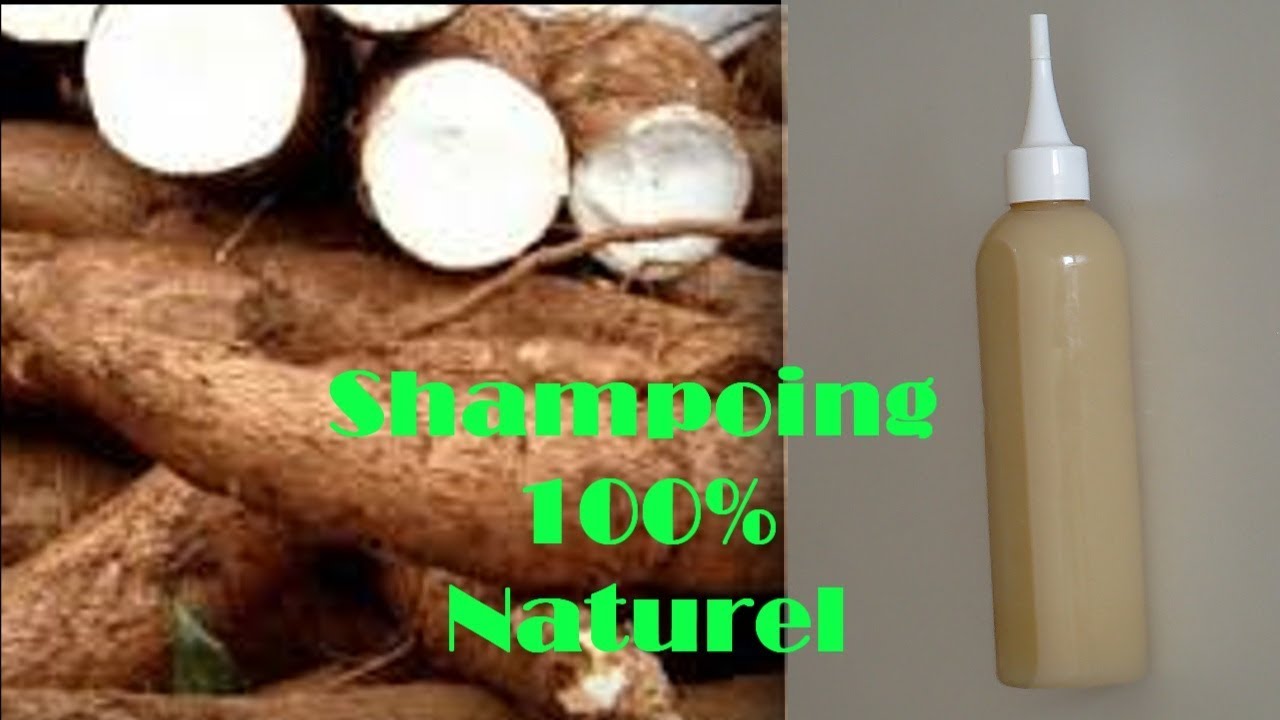 SHAMPOING A LA FARINE DE MANIOC