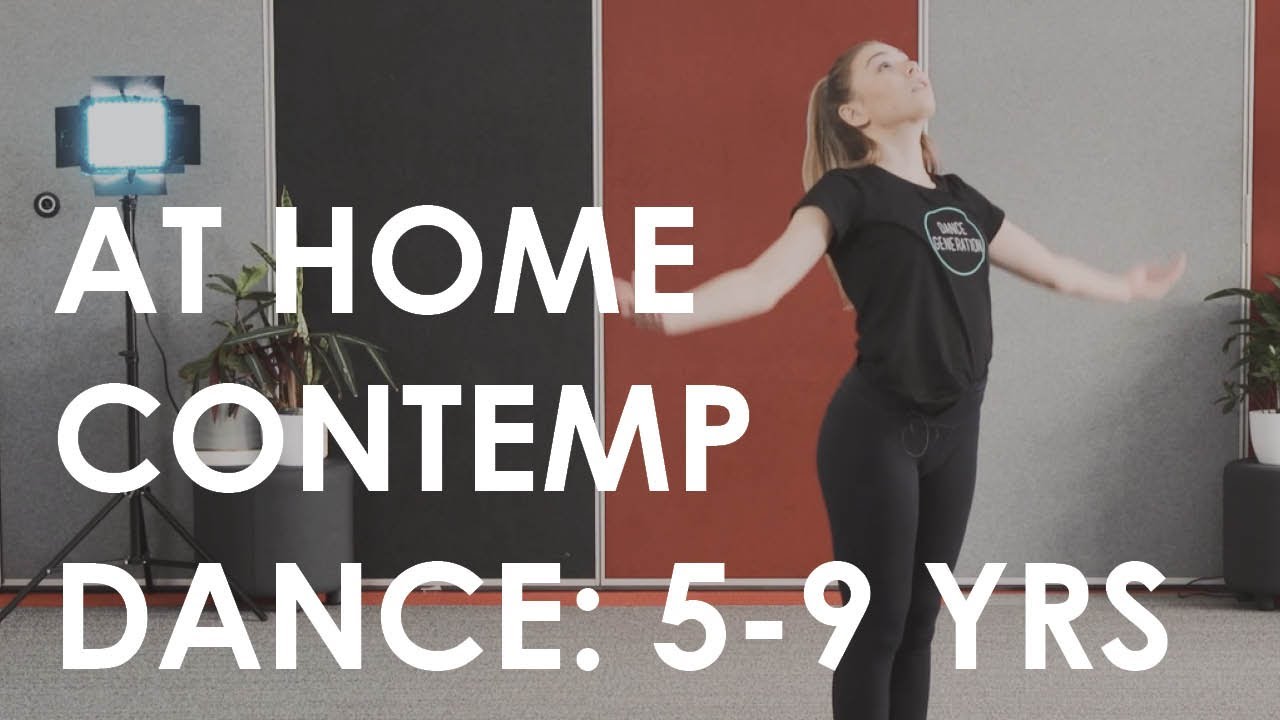 Contemporary Dance for 5-8 Years | At Home Dance for Kids