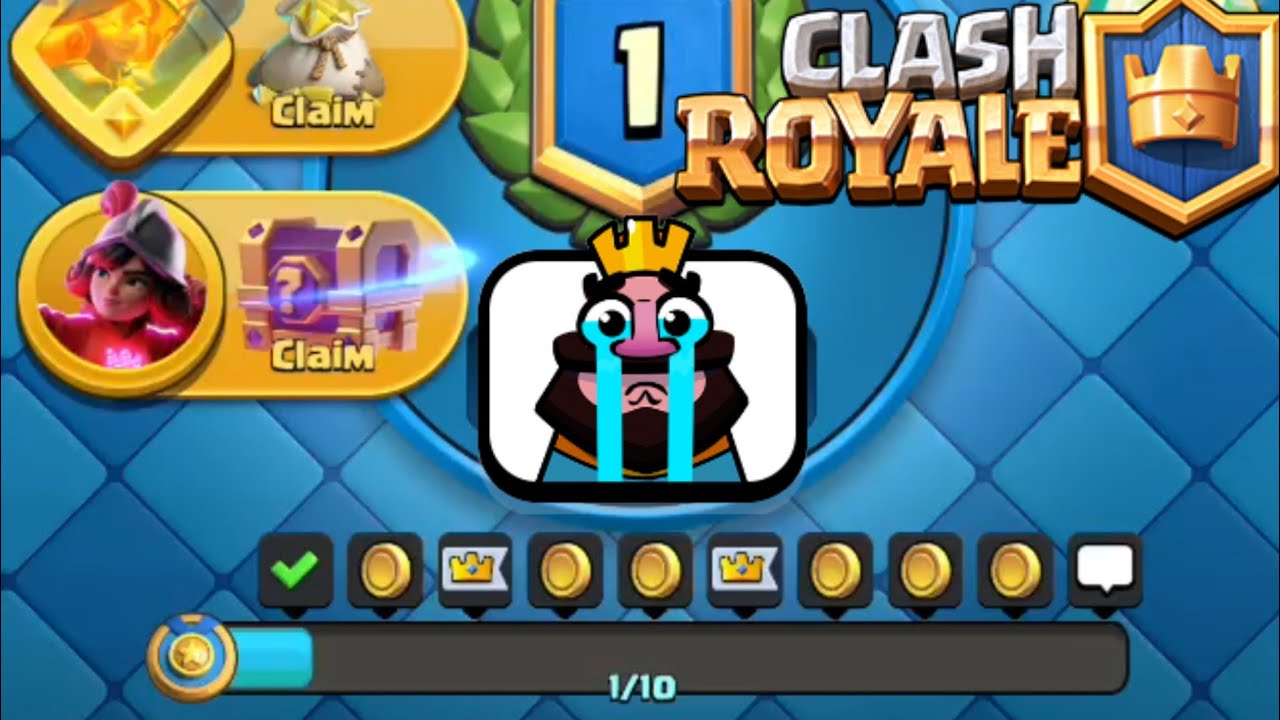 How many  Clash Royale matches can I win while TILTED • Merge Tactics later