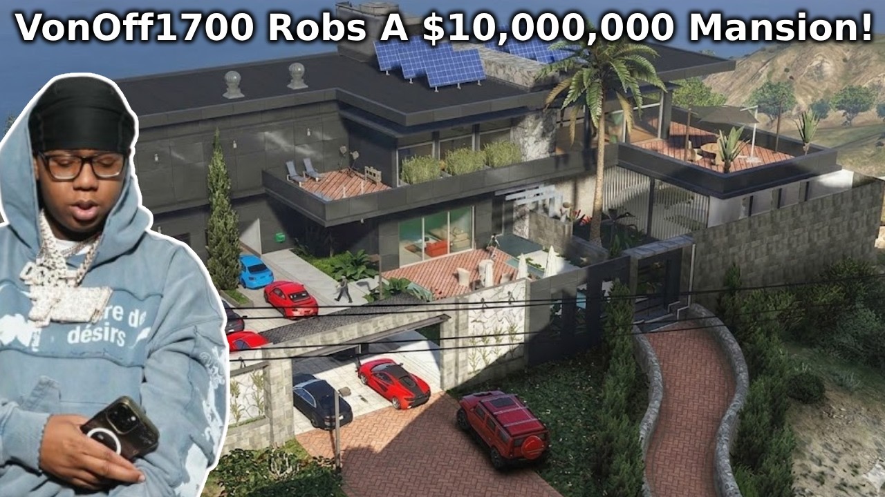 EPISODE 17: VonOff1700 Robs A $10,000,000 MANSION! | GTA RP |