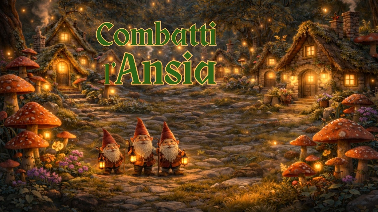 Il Villaggio degli Gnomi 🍃 Atmosfera Calda e Magica | Musica Fantasy per Creatività