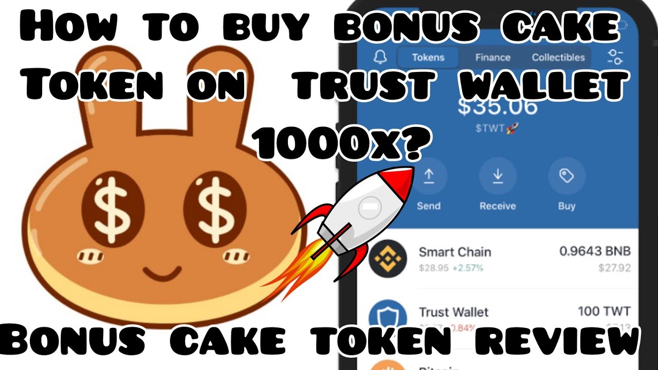 how to buy bonus cake token on trust wallet and reviews |English|